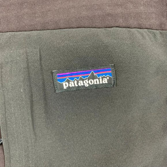 Patagonia Mens Winter Jacket Large Black Full Zip R2 TechFace Hoody Company Logo - Picture 6 of 16
